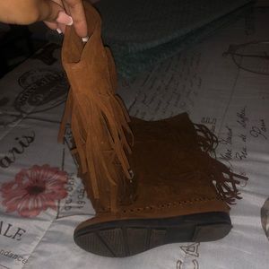 Fringe Boots